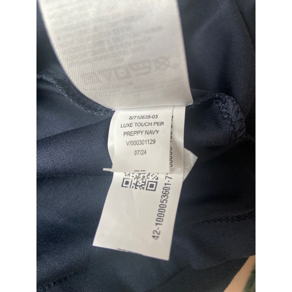 Banana Republic Luxe Touch Performance Polo Shirt Navy Mens Large 710638-03 - Picture 6 of 6